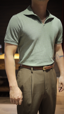 POLO cổ V lãng tử
