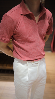POLO cổ V lãng tử