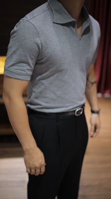 POLO cổ V lãng tử
