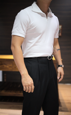 POLO cổ V lãng tử 