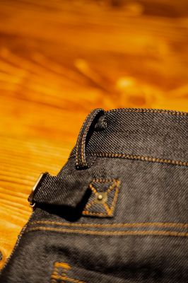 Bộ Denim black 16oz từ TRAVALI