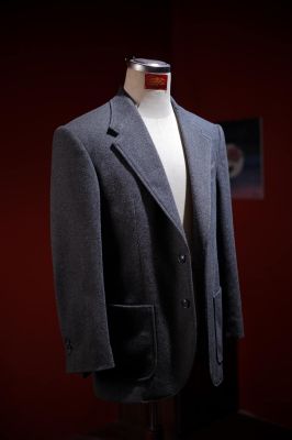Blazer Flannel họa tiết Herringbone