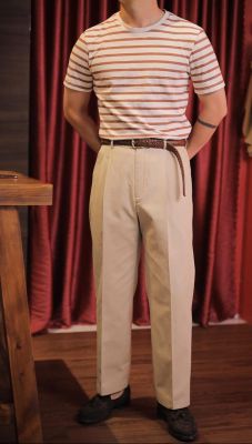Quần Khaki cạp belt TRAVALI