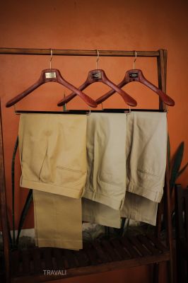 Quần Khaki cạp belt TRAVALI