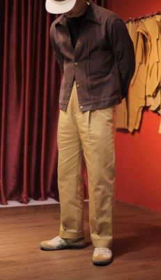 Quần Khaki cạp belt TRAVALI
