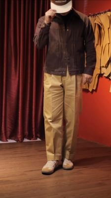Quần Khaki cạp belt TRAVALI