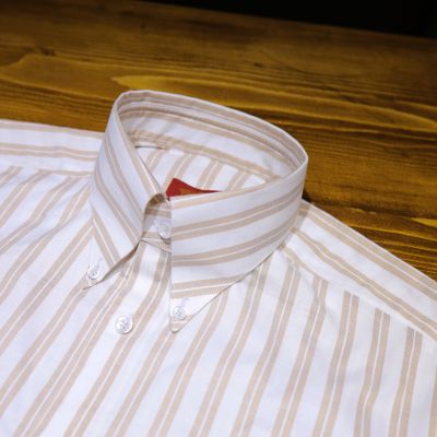 Sơ Mi oxford Buttondown kẻ 5mm SS