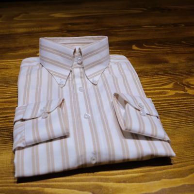 Sơ Mi oxford Buttondown kẻ 5mm SS