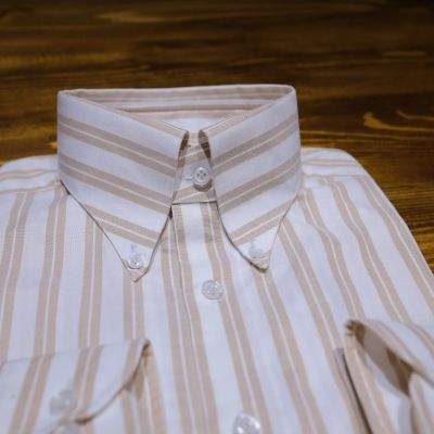 Sơ Mi oxford Buttondown kẻ 5mm SS